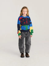 Paint Forest all over Jumper & Skirt