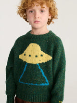 Pixel Abduction Jacquard Jumper