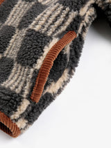 Almost Moiré all over Sheepskin Jacket
