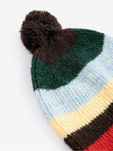 Striped Knitted Beanie