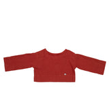 Red Hems Blouse & Krissie Trousers