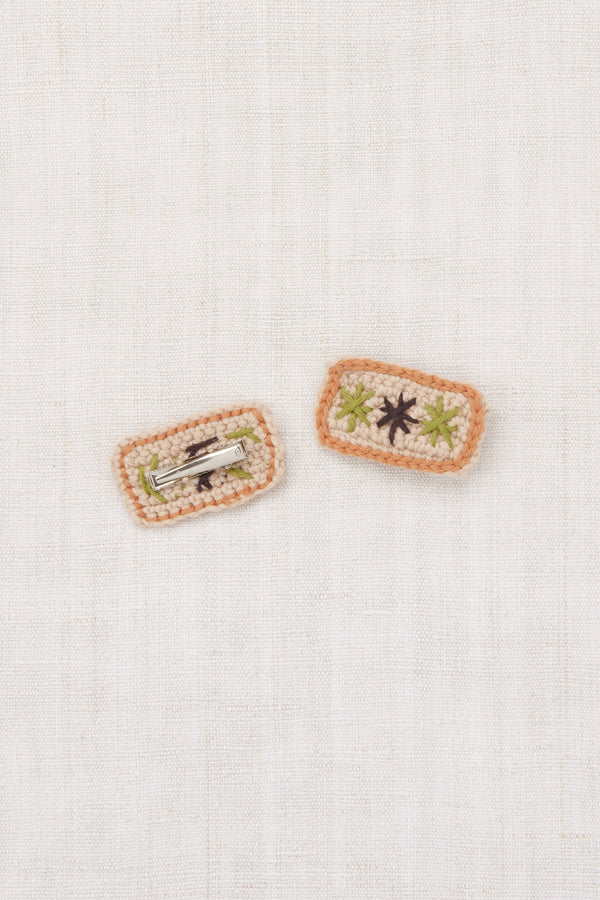 Patina Puff Star Clip Set