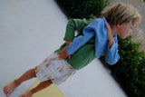 Green Lightweight hoodie & Trouzers