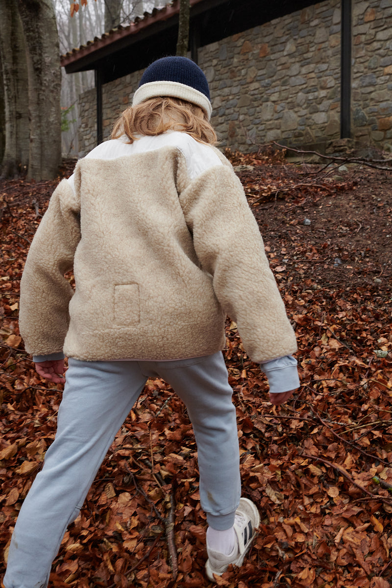 NATURAL SHERPA JACKET