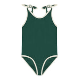 ELIZABETH SWIMSUIT & MATCHING SHORTS - OXFORD GREEN