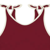 ELIZABETH SWIMSUIT & MATCHING SHORTS - RUBY RED