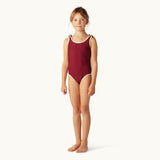 ELIZABETH SWIMSUIT & MATCHING SHORTS - RUBY RED