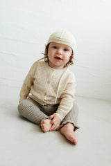 4 Pcs Ecru Baby Set