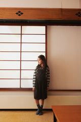 Checked Spencer & High Neck top