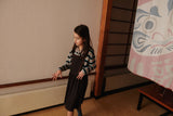 Checked Spencer & High Neck top