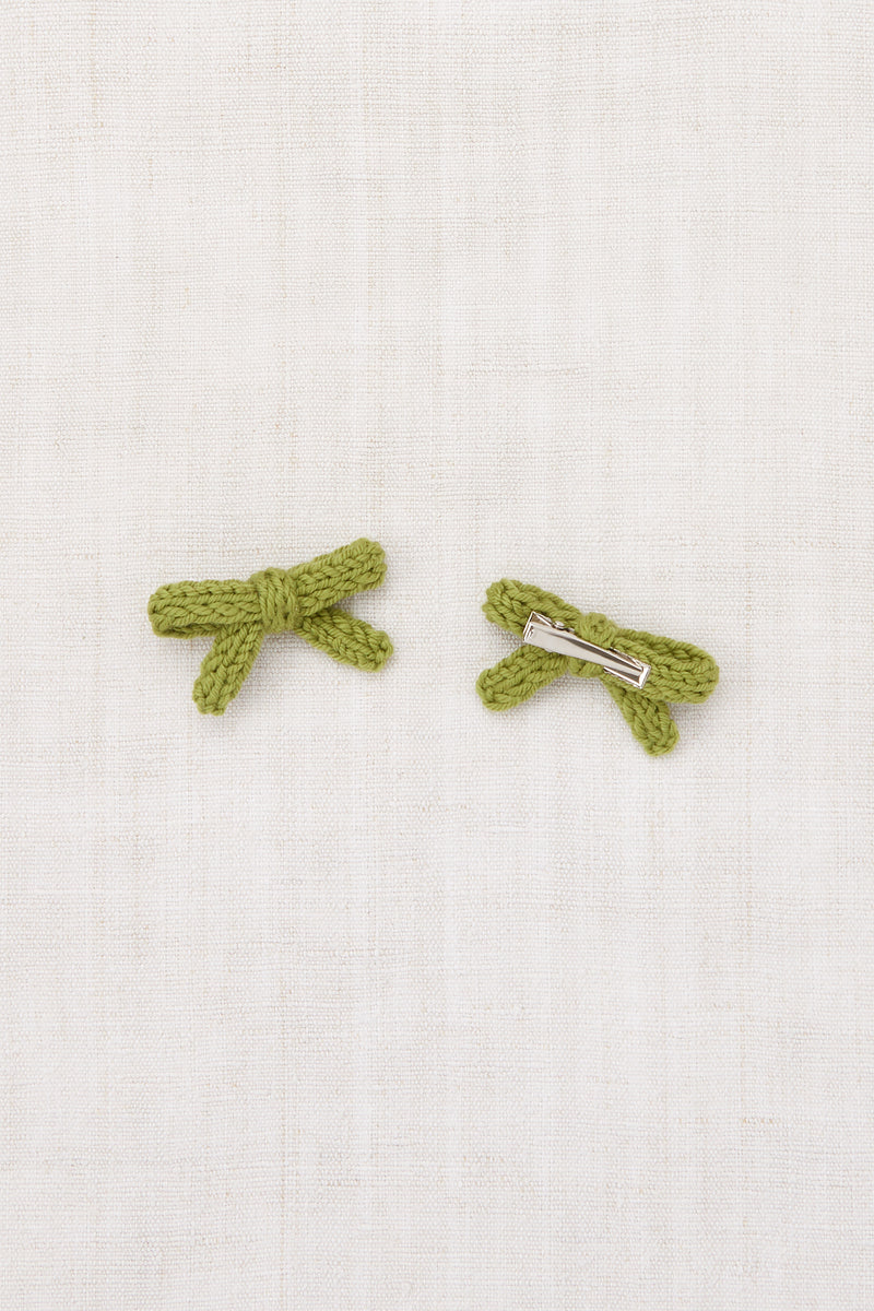 Matcha Goldie Bow Set