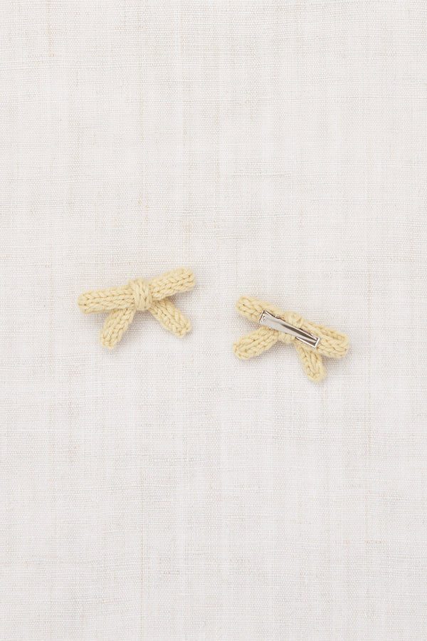 Raffia Goldie Bow Set