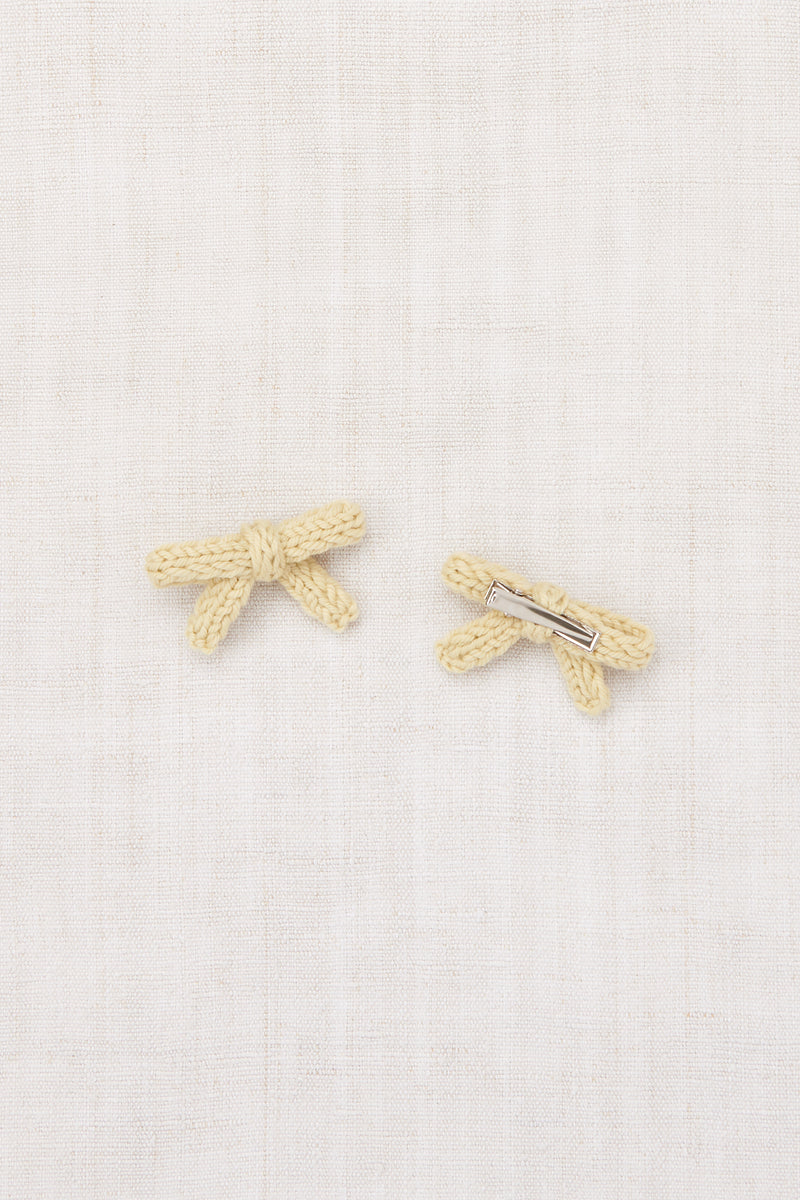 Raffia Goldie Bow Set