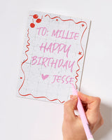Greeting Card Puzzle - Sweet Birthday