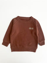 Baby Crimson Sweatshirt & Denim Pant