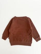 Baby Crimson Sweatshirt & Denim Pant