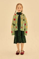 Square Block Cardigan