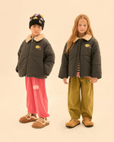 Spark Dumble Collar Padded Jacket