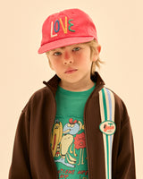 Red Love Rope Cap