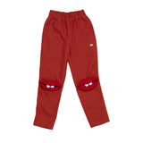 Red Hems Blouse & Krissie Trousers