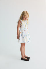 Jacinthe Dress Multicolor Embroidery