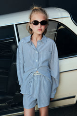 Alheli Teen Set Summer Midnight Stripes