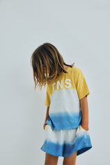 Tie Dye Mimosa Yellow Outfit Set