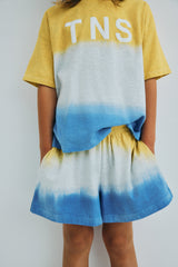 Tie Dye Mimosa Yellow Outfit Set