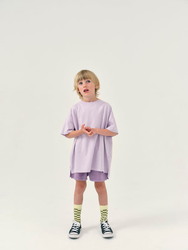 Lavender Frost Oversized Tee