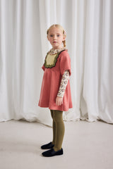 Chevron	Bib Dress