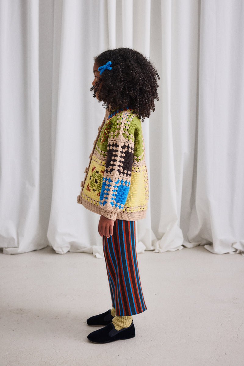 Cross Stitch Crochet Cardigan