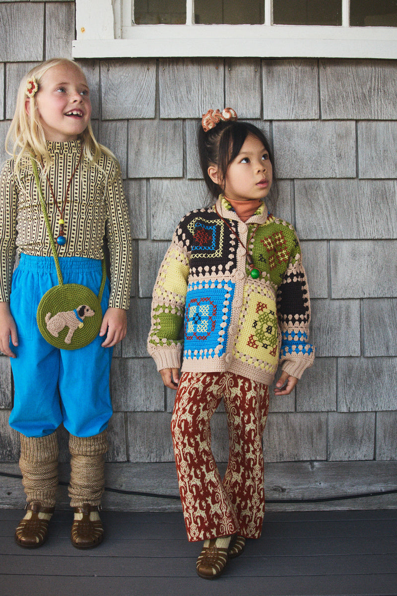Cross Stitch Crochet Cardigan