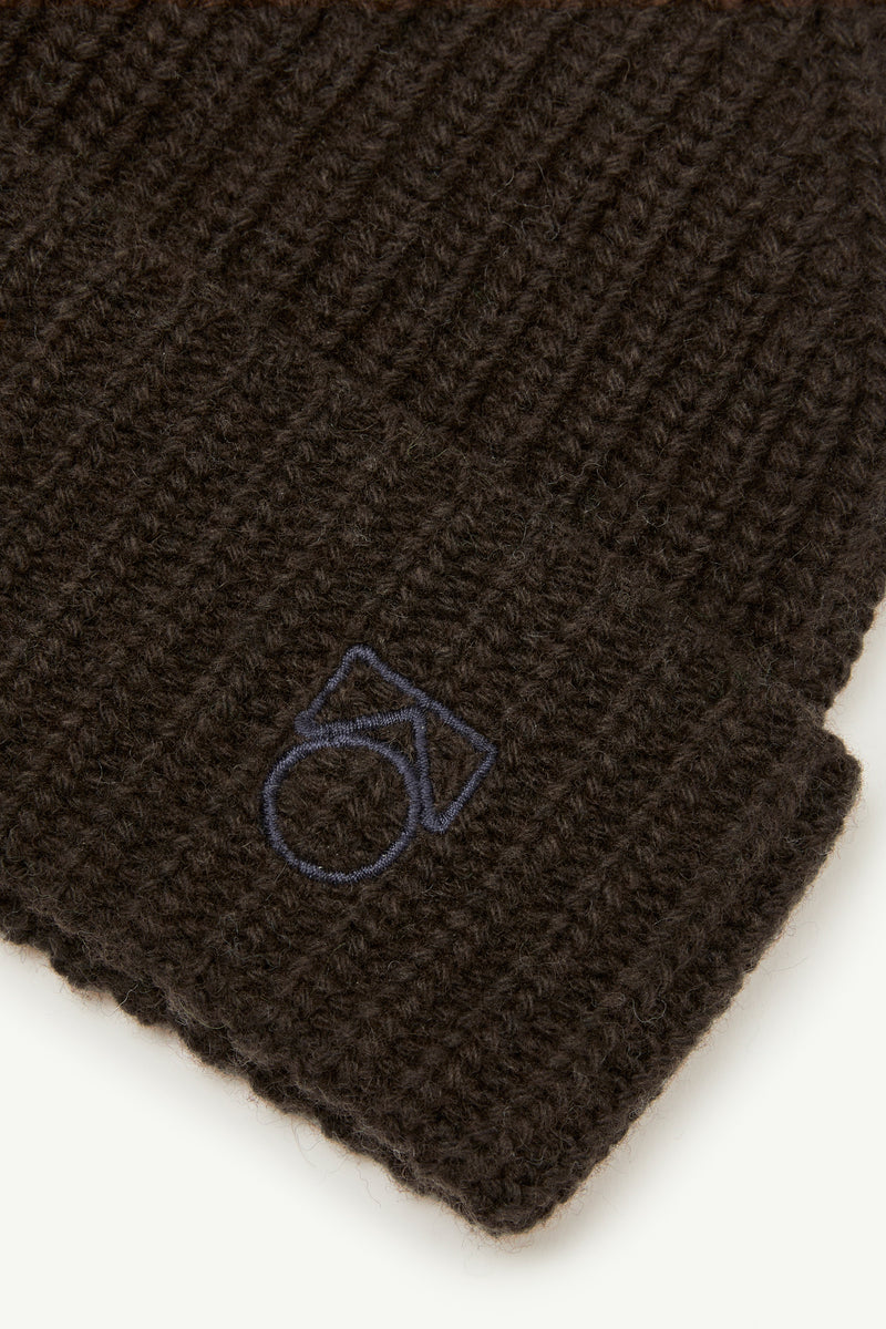 Dark Chocolate Beanie
