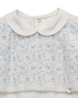 baby kit - blue embroidery