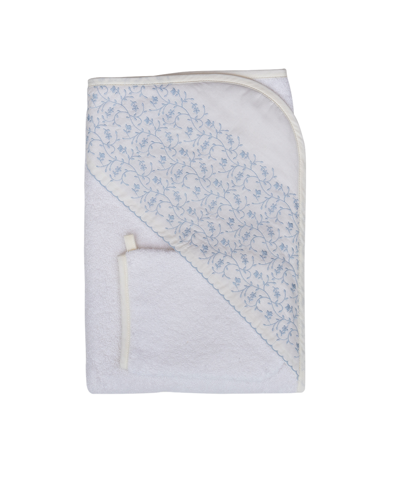baby kit - blue embroidery