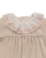 Light Taupe Baby Grow