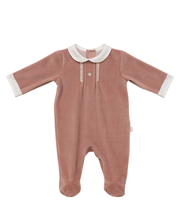 velvet Baby set (misty rose)