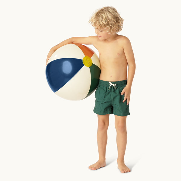 OTTO BEACH BALL - TANG / CAN BLUE /OX GREEN