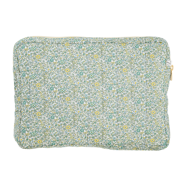 LIBERTY KATIE AND MILLIE GREEN BIG POUCH