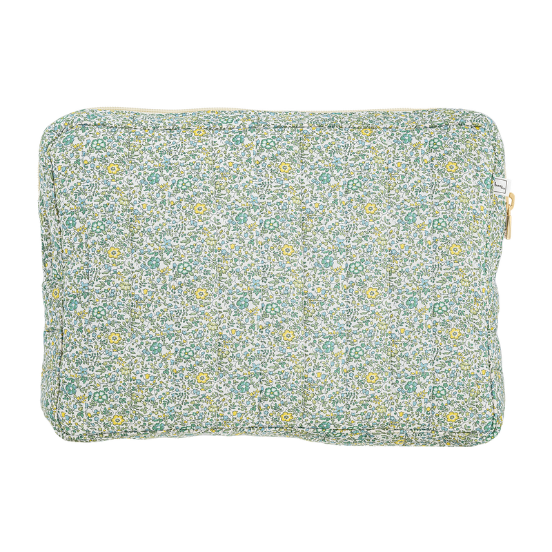 LIBERTY KATIE AND MILLIE GREEN BIG POUCH
