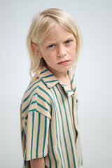 Jade Bloom Stripe Outfit Set