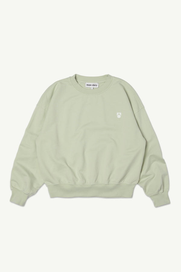 Tender Green Sweatshirt & Long Shorts "Outfit Set"