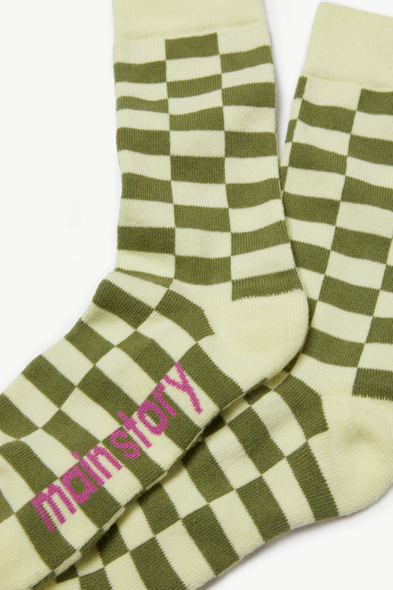 Lemongrass Knit Socks