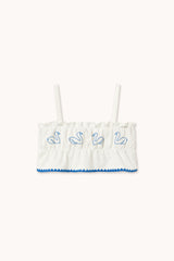Swans Linen Top & Shorts