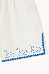 Swans Linen Top & Shorts