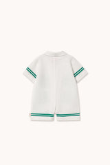 Daisies Linen Baby One-Piece