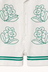 Daisies Linen Baby One-Piece