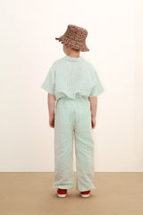 Emerald Stripes Shirt & Pants