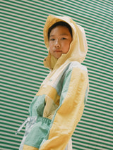 Color Block Jacket & Shorts