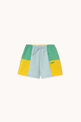 Color Block Jacket & Shorts